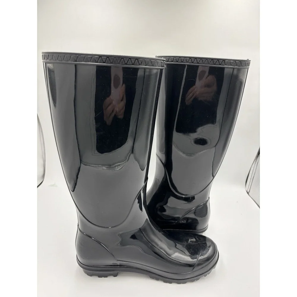 Ugg Shaye Rain Boots Tall Waterproof Boots Outdoors Womens Size 6‎